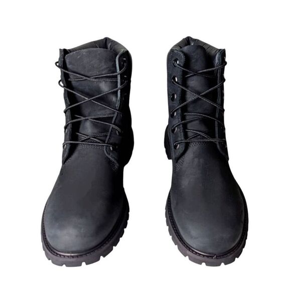 TIMBERLAND 6 Inch Premium Waterproof Boot In Black Size 10M - Picture 5 of 7